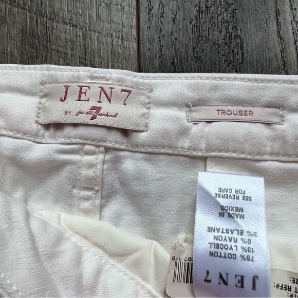 Jen7 by 7 For All Mankind Belted Wide Leg Trouser Pants Size 18 Off White NWT - Picture 13 of 16